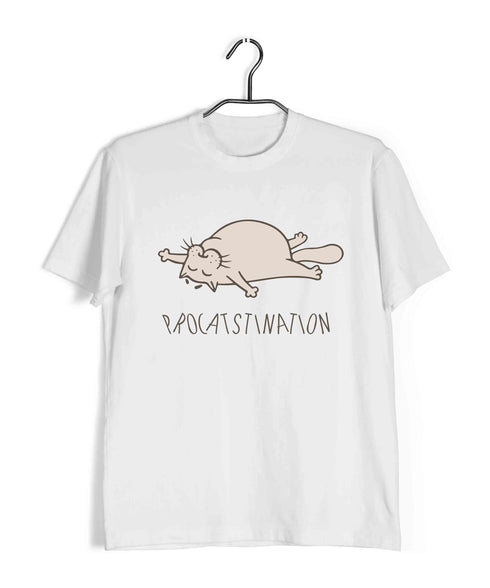 Cats Pop Culture PRO-CAT-SINATION The classics Casual Graphic Printed T-Shirt for Men